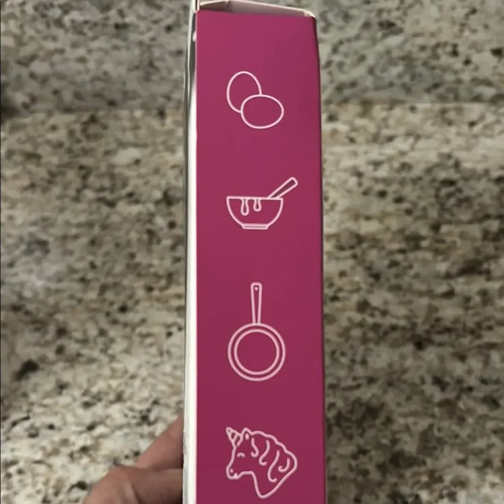 Fred Blue and Pink Unicorn Breakfast Mold